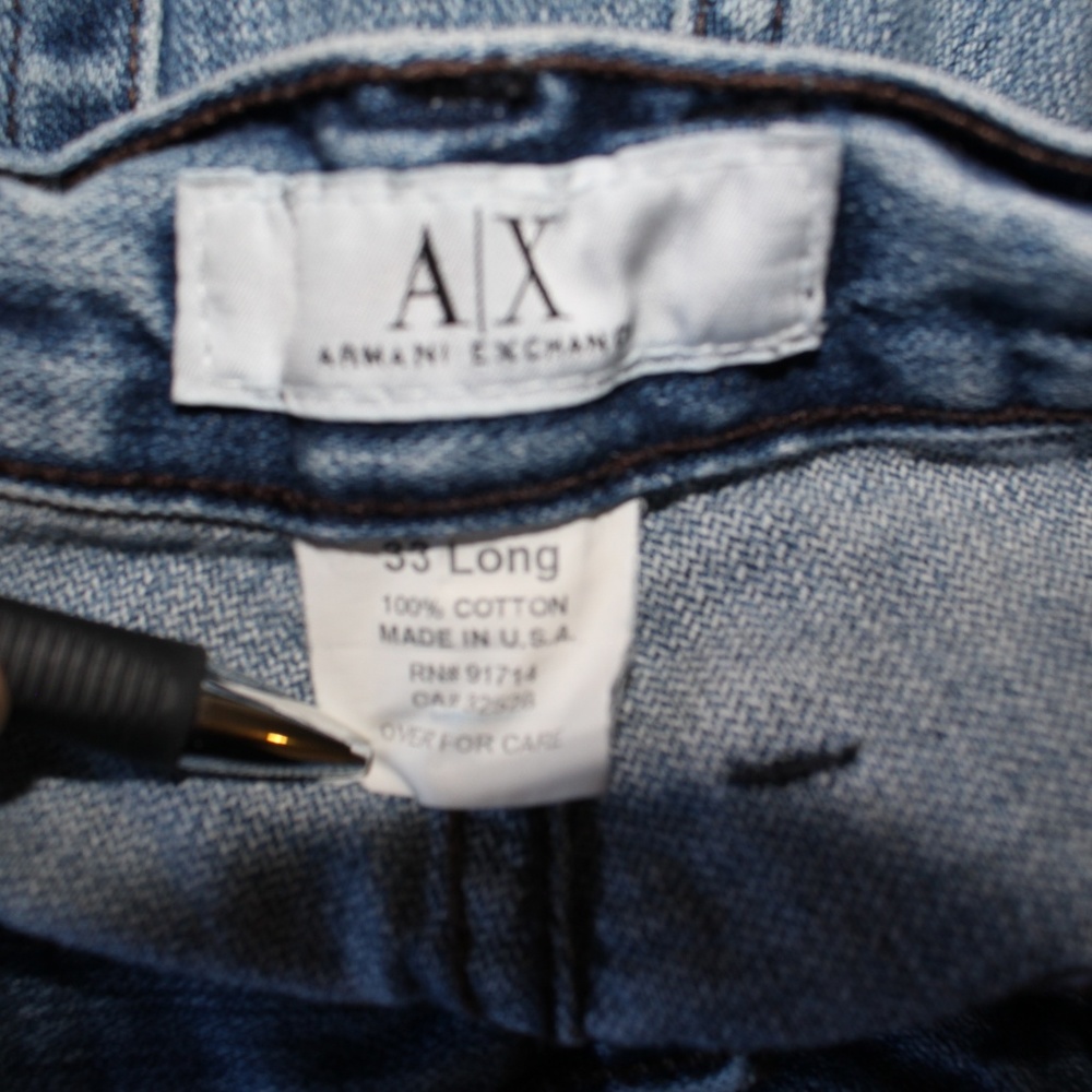 Armani Exchange Ripped Distressed Jeans - Picture 3 of 6